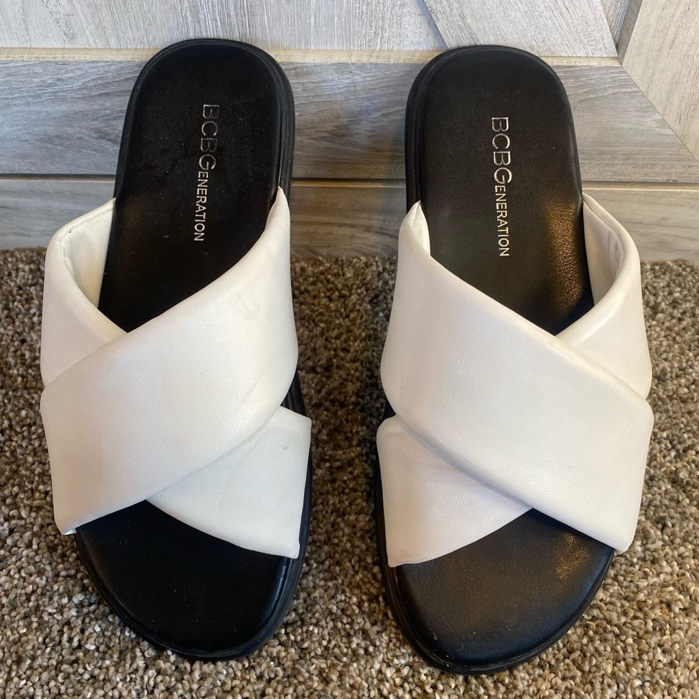 Bcbgeneration Eloise Crossover Strap Slide Sandal… - image 4